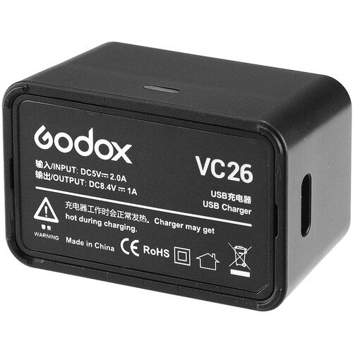 Godox VC-26 USB Charger for V1 Battery