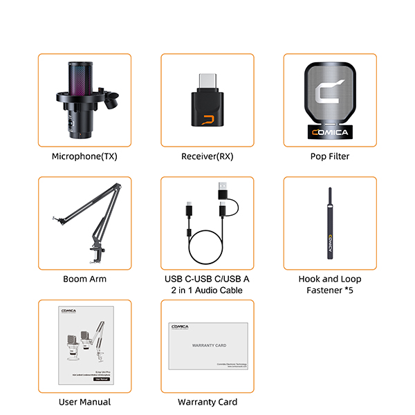 Comica EJoy Uni Pro A RGB WirelessUSB-C Mic Desktop ARM (15)