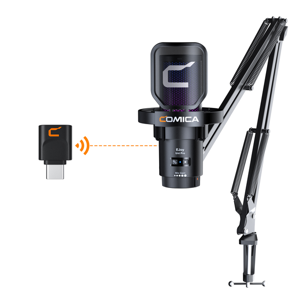 Comica EJoy Uni Pro RGB Wireless/USB-C Mic - Image 2