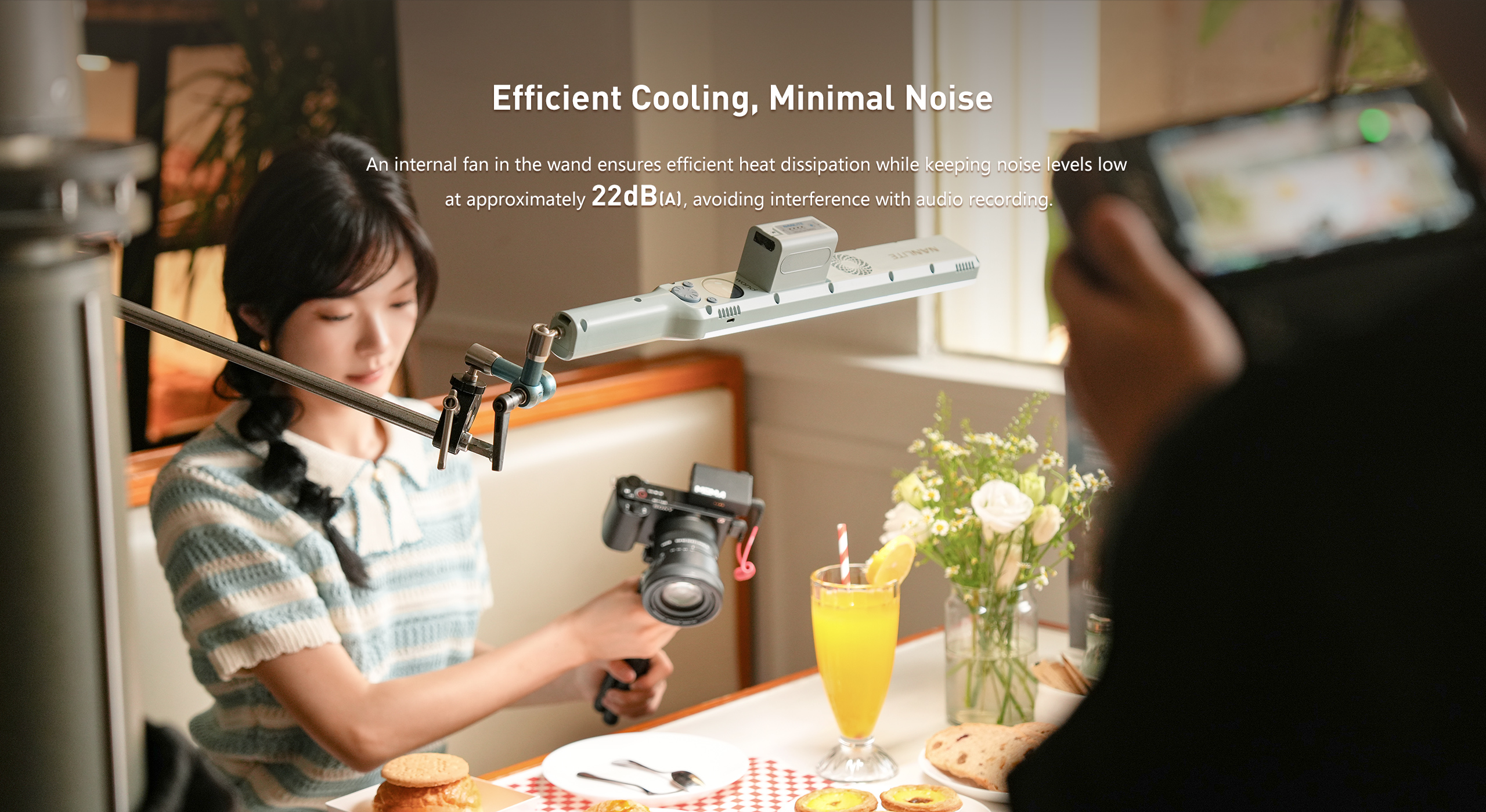 مصباح عصا NANLITE LED كامل الألوان (2)