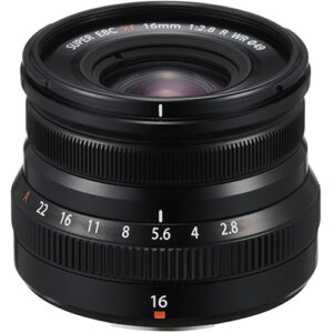 FUJIFILM Lens F XF16mm F2.8 WR BLACK