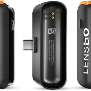 LENSGO Wireless Lavalier Microphone 518c mini