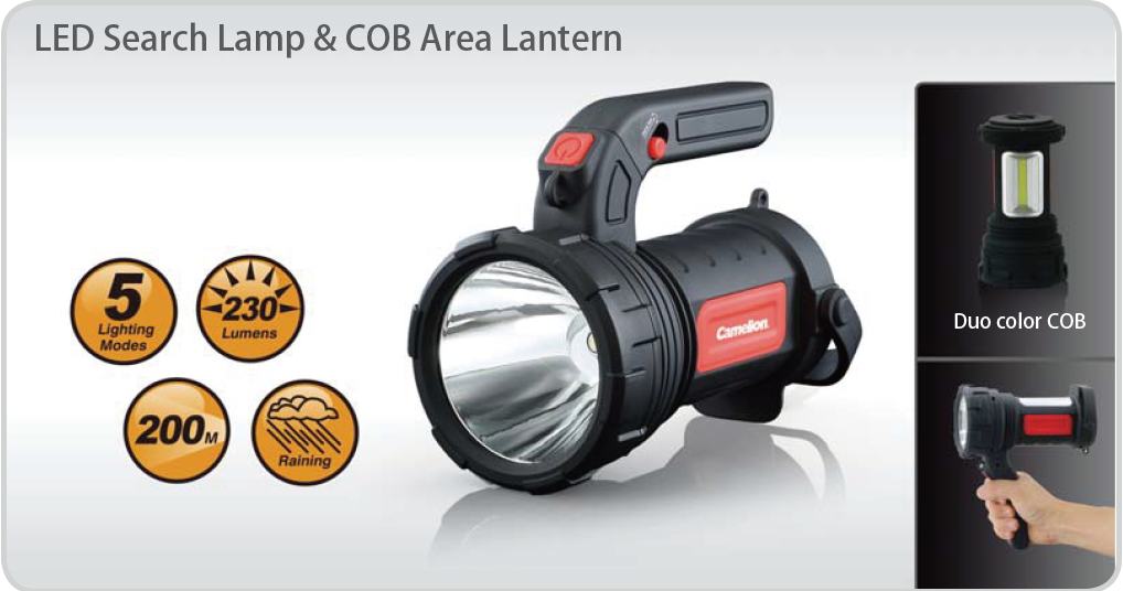 Camelion 2-in-1 Spotlight S32 Multi-Use Lights - Image 4