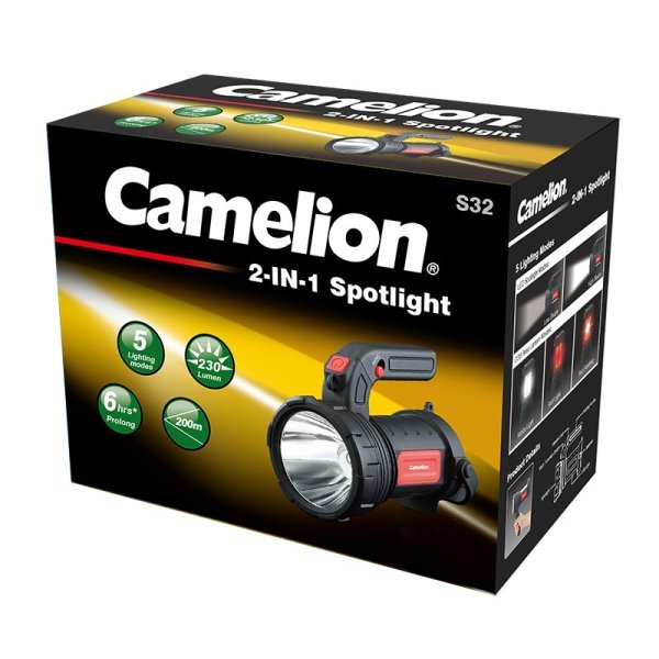 Camelion 2-in-1 Spotlight S32 Multi-Use Lights - Image 3