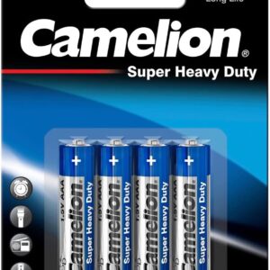 Camelion SHD Blue AAA R03P-BP4B 4pc Card