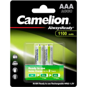 Camelion Always Ready AAA (2) 1100mAh battery