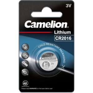 Camelion Lithum CR 2016 CR2016-BP1 1PC Card