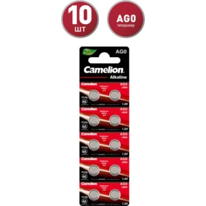 Camelion Alkaline 379A AG0-BP10 10PC Card