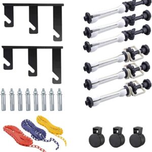 Photography Backdrop Wall Mount 3 Roller Support System