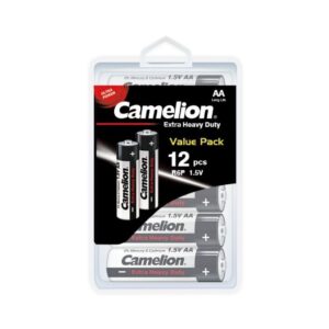 Camelion EHD Black AA R6P-PBH12K 12PC Box