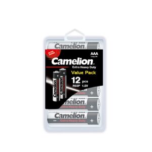 Camelion EHD Black AAA R03P-PBH12K 12PC Box