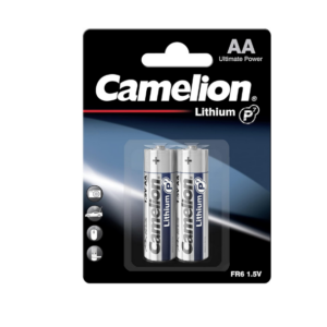 Camelion Lithum AA FR6-BP2 2pc Card