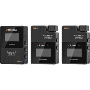 Comica Audio BoomX-D PRO D2 Ultracompact 2-Person Digital Wireless Microphone