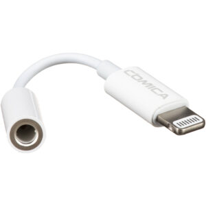 Comica Audio CVM-SPX-MI 3.5mm TRRS Female to Lightning Audio-Interface Cable for iPhone (3.2")