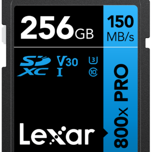 Lexar High-Performance 800x PRO SDHC™/SDXC™cards BLUE Series