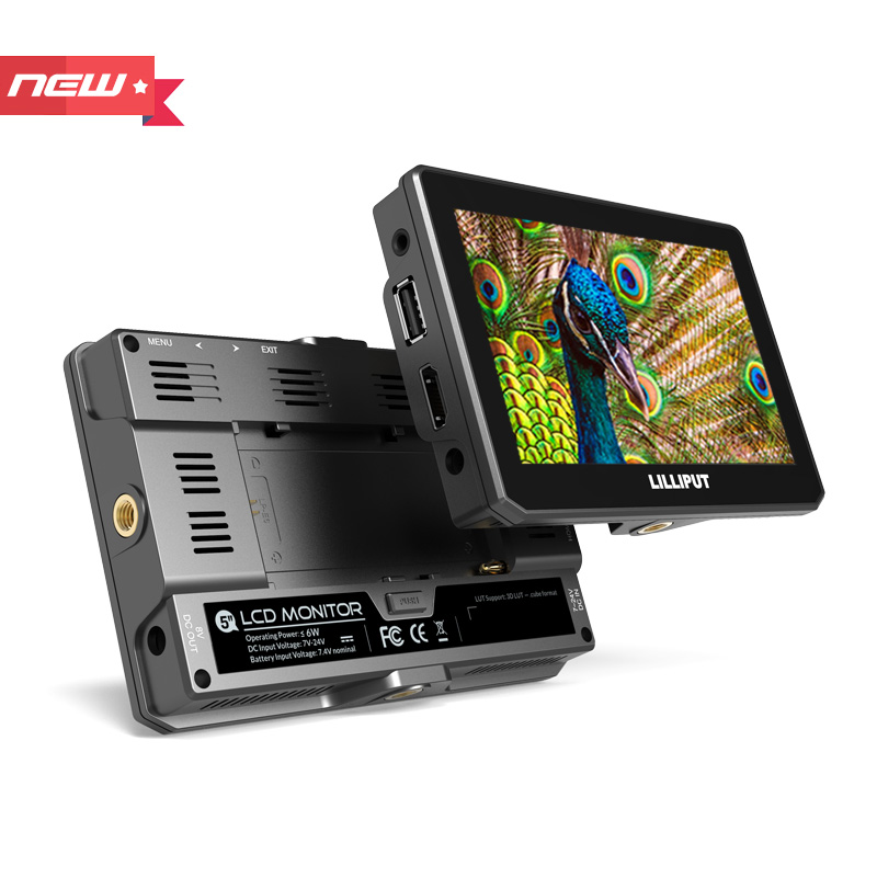 Lilliput T5 5 inch touch on-camera monitor - Image 4