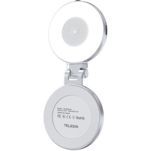 TELESIN Magnetic Selfie Ring Light S5-BGD-01