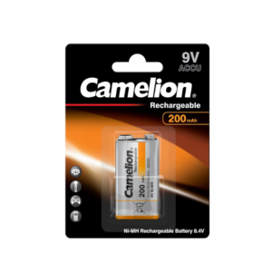 Camelion ACCU 9V 250mAh NH-9V250BP1 1PC Card