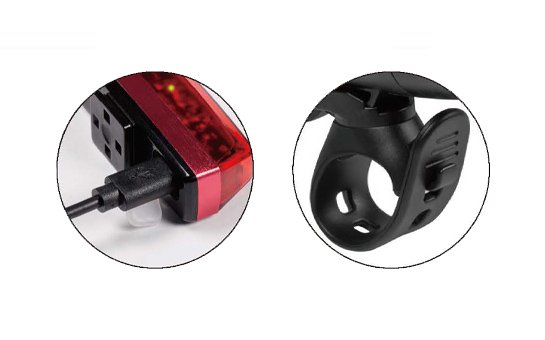 Camelion bicycle Led flashlight RS209R - Image 2