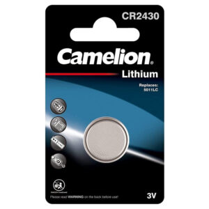 Camelion Lithum CR 2430 CR2430-BP1 1PC Card
