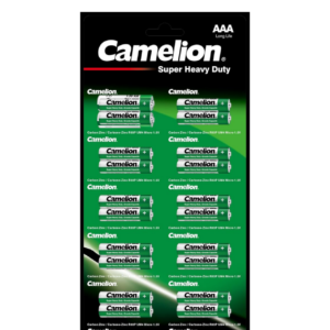 Camelion SHD Green AAA R03P-BP2x12GP 20PC