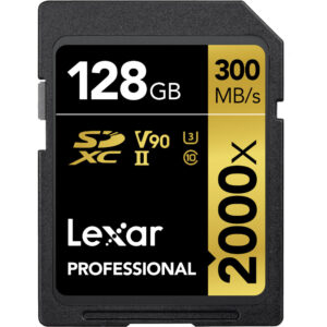 Lexar Professional 2000x SDHC/SDXC Cards