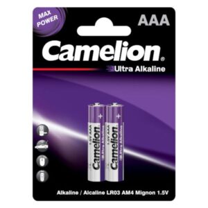 Camelion Ultra Alkaline AAA LR03-BP2UT 2pc Card