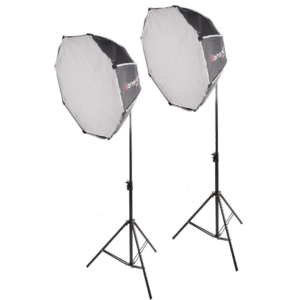 General Light Studio 125W Kit  2700K-6500K With Filters Set Of 6